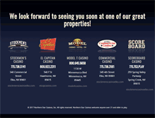 Tablet Screenshot of northernstarcasinos.com